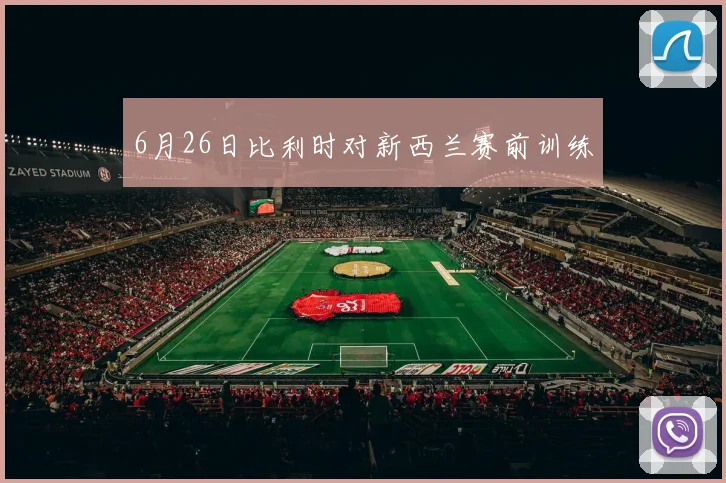6月26日比利时对新西兰赛前训练